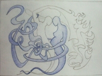 blauw licht inkleuren