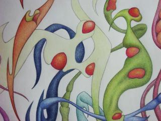 the shapes, zoomed in